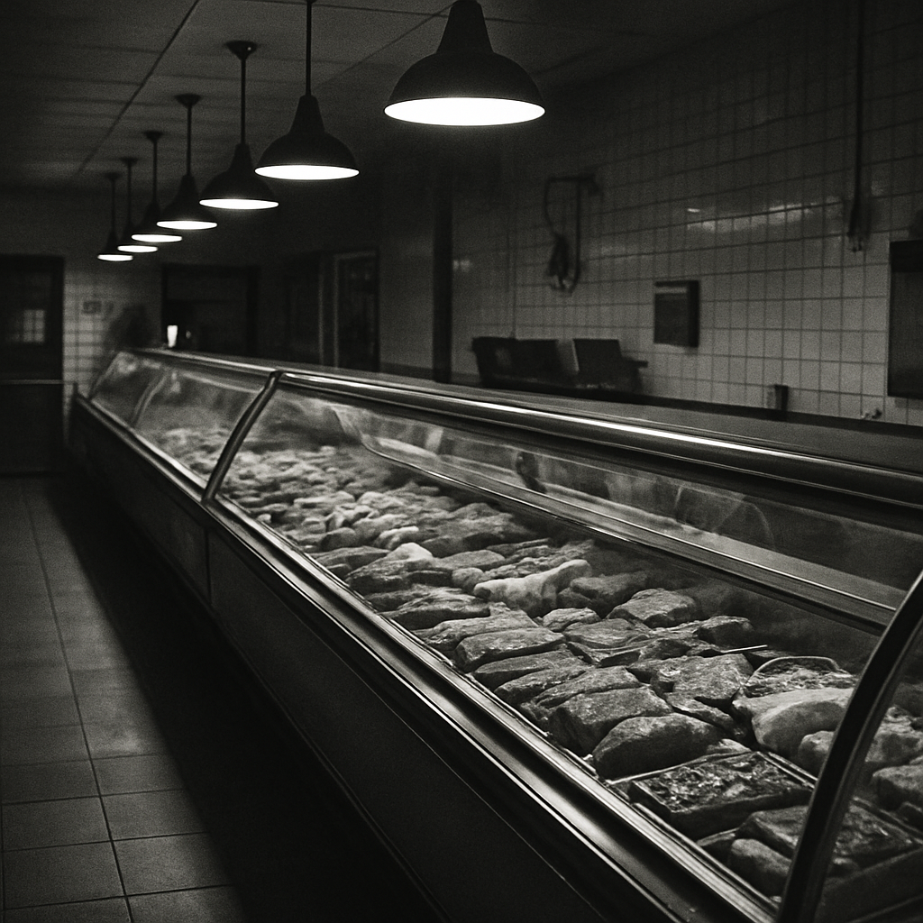 Inside the Crystal Creek butcher shop